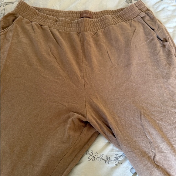 Nuuds tan sweatpants - Picture 2 of 7
